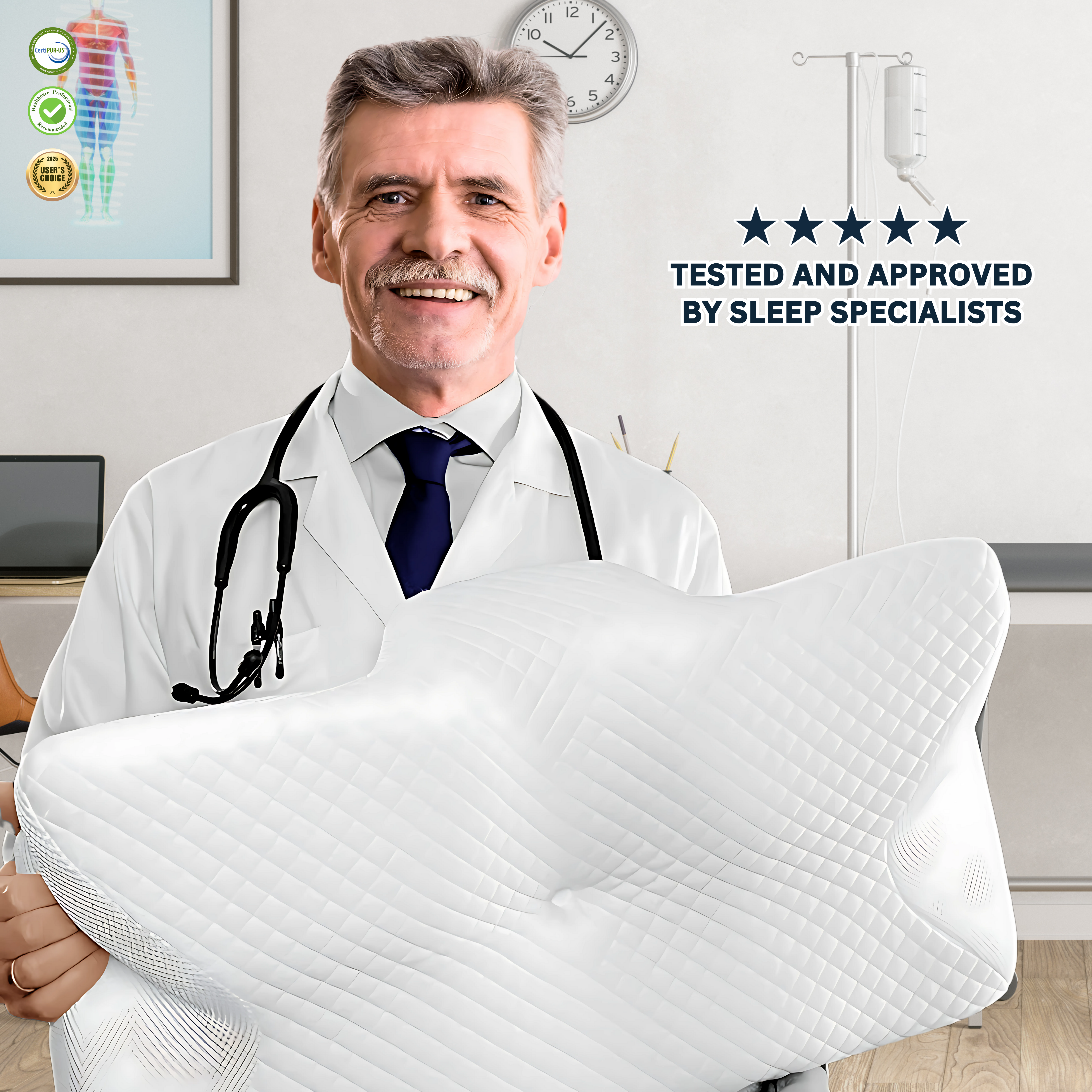 ORTHINEX - PAIN RELIEF ERGONOMIC PILLOW