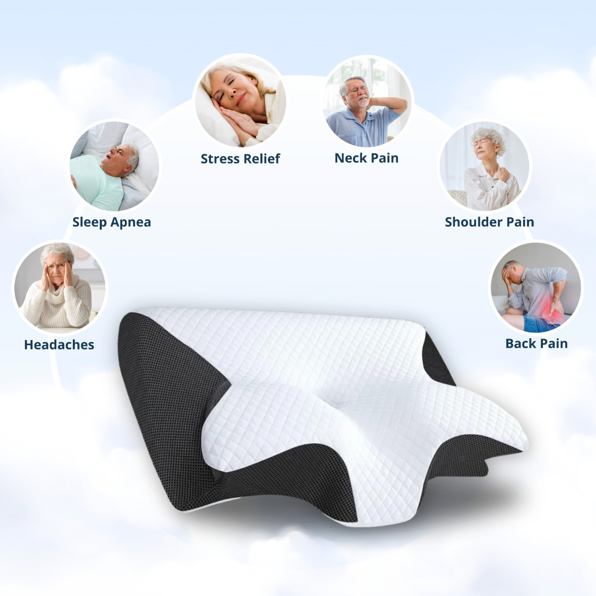 ORTHINEX - PAIN RELIEF ERGONOMIC PILLOW